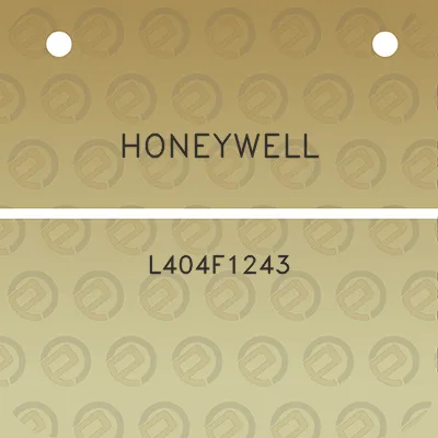 honeywell-l404f1243