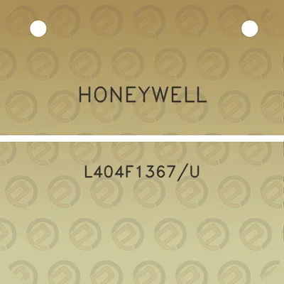 honeywell-l404f1367u