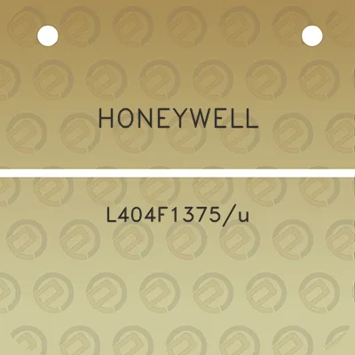 honeywell-l404f1375u