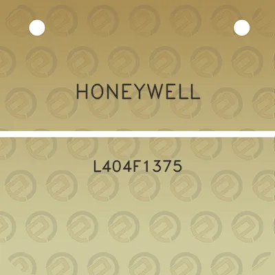 honeywell-l404f1375