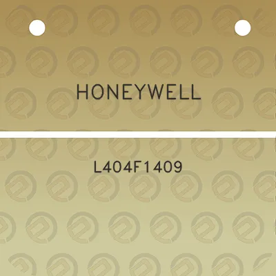 honeywell-l404f1409