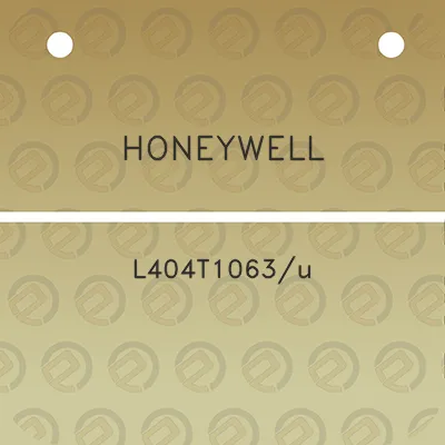 honeywell-l404t1063u