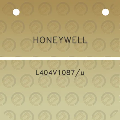 honeywell-l404v1087u