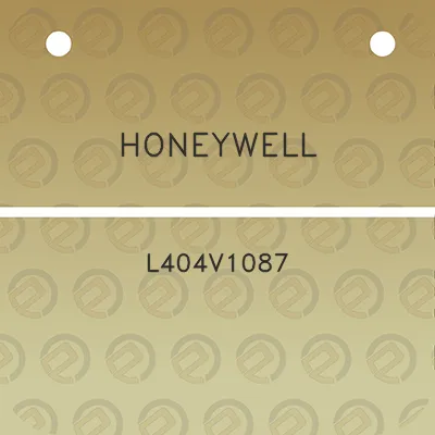 honeywell-l404v1087