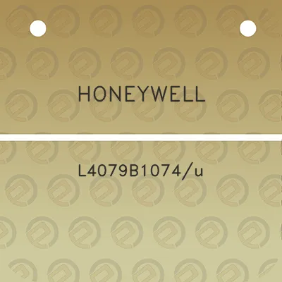 honeywell-l4079b1074u