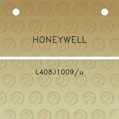 honeywell-l408j1009u