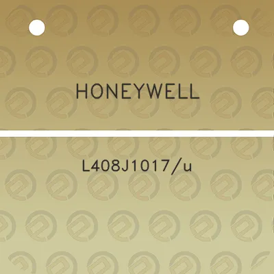 honeywell-l408j1017u