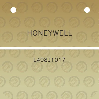 honeywell-l408j1017