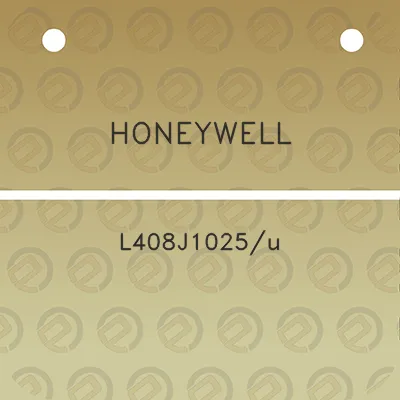 honeywell-l408j1025u