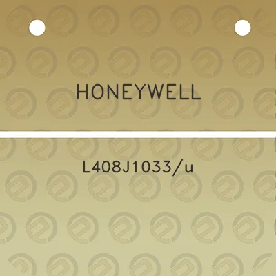 honeywell-l408j1033u