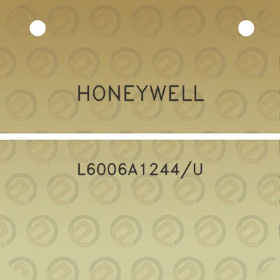 honeywell-l6006a1244u