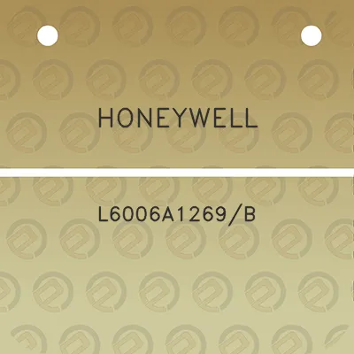 honeywell-l6006a1269b