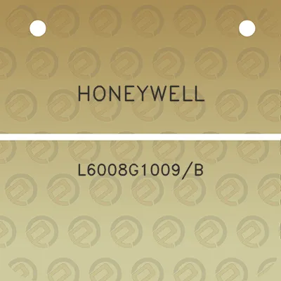 honeywell-l6008g1009b