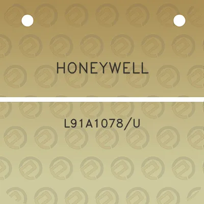 honeywell-l91a1078u