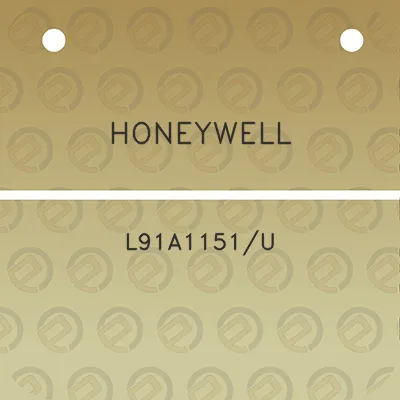 honeywell-l91a1151u