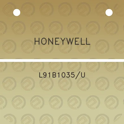 honeywell-l91b1035u