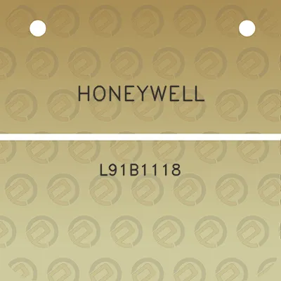 honeywell-l91b1118