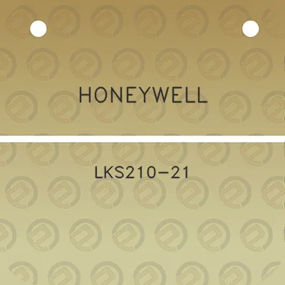 honeywell-lks210-21