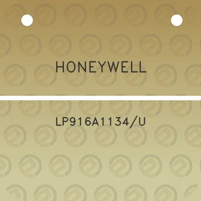 honeywell-lp916a1134u