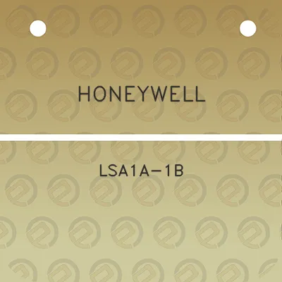 honeywell-lsa1a-1b