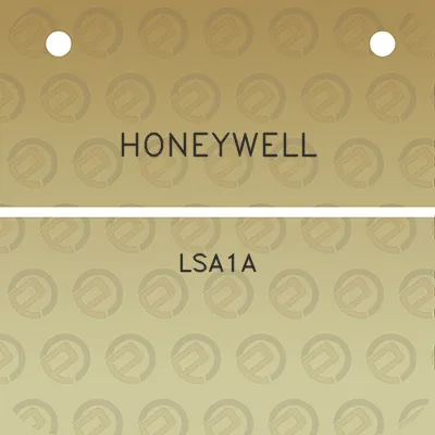 honeywell-lsa1a