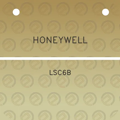 honeywell-lsc6b