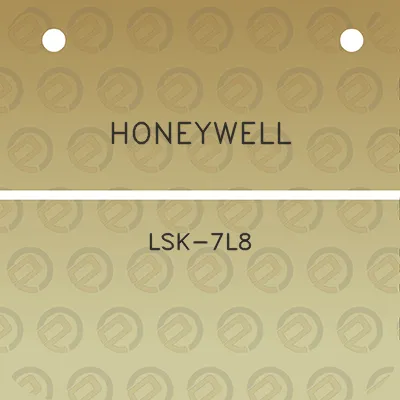 honeywell-lsk-7l8