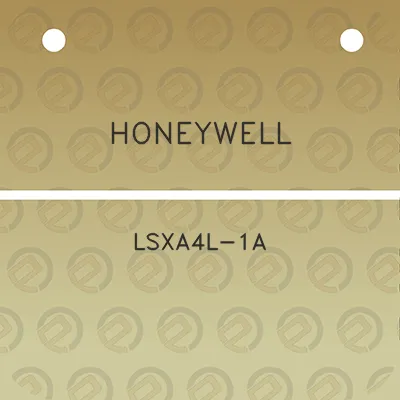 honeywell-lsxa4l-1a