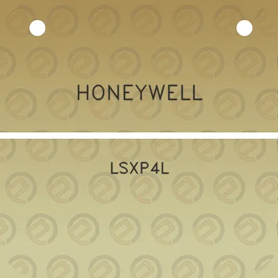 honeywell-lsxp4l