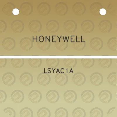 honeywell-lsyac1a