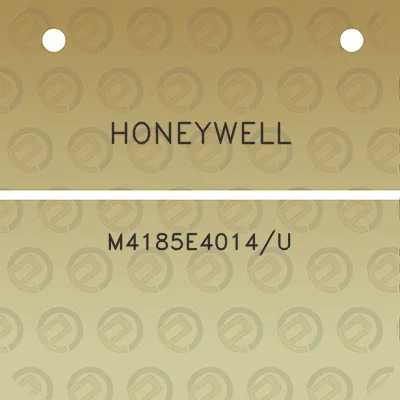 honeywell-m4185e4014u