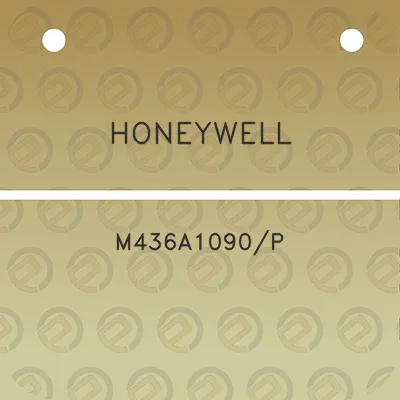 honeywell-m436a1090p