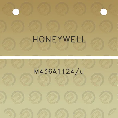 honeywell-m436a1124u