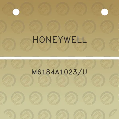 honeywell-m6184a1023u