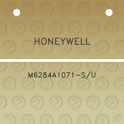 honeywell-m6284a1071-su