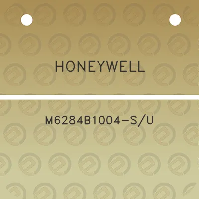 honeywell-m6284b1004-su