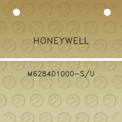 honeywell-m6284d1000-su