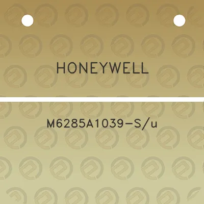 honeywell-m6285a1039-su