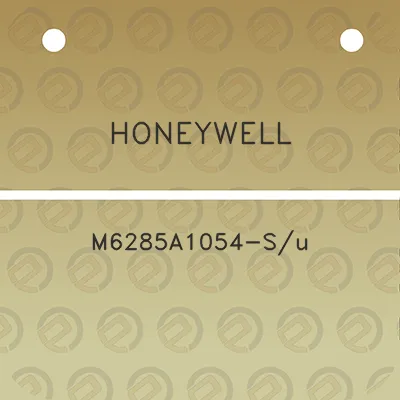 honeywell-m6285a1054-su