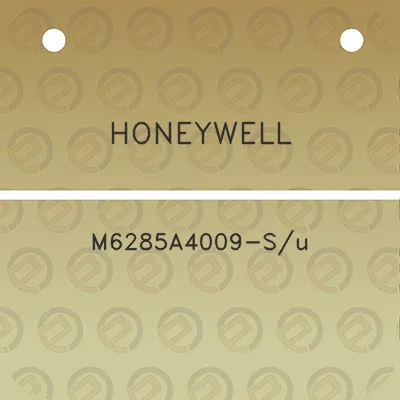 honeywell-m6285a4009-su