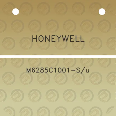 honeywell-m6285c1001-su