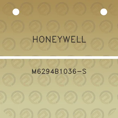 honeywell-m6294b1036-s