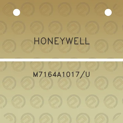 honeywell-m7164a1017u