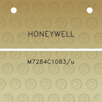 honeywell-m7284c1083u