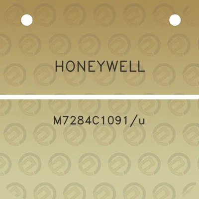 honeywell-m7284c1091u