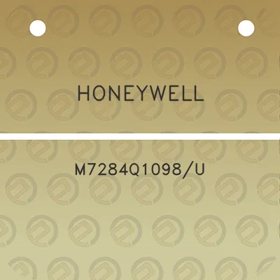 honeywell-m7284q1098u