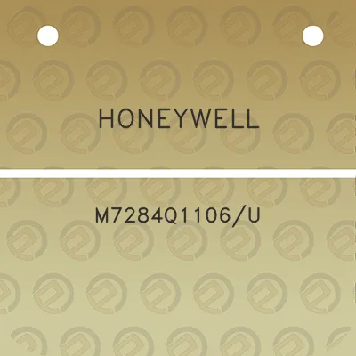 honeywell-m7284q1106u