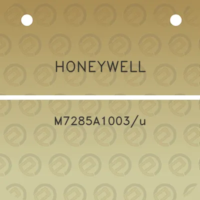 honeywell-m7285a1003u