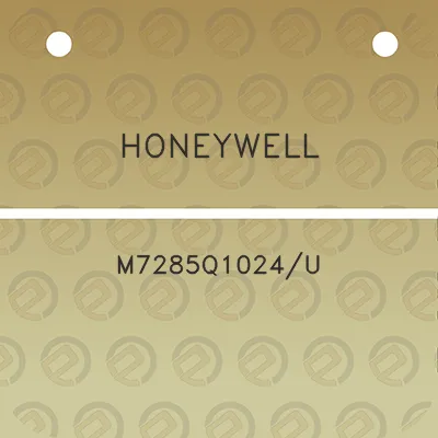 honeywell-m7285q1024u