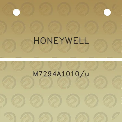 honeywell-m7294a1010u